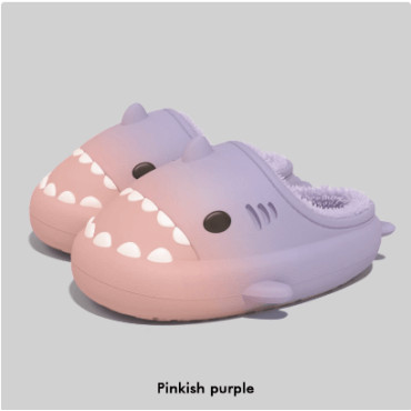 Zapatillas de Algodón con Tiburón Gradiente