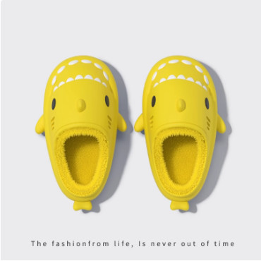 Zapatillas de Algodón con Tiburón Gradiente