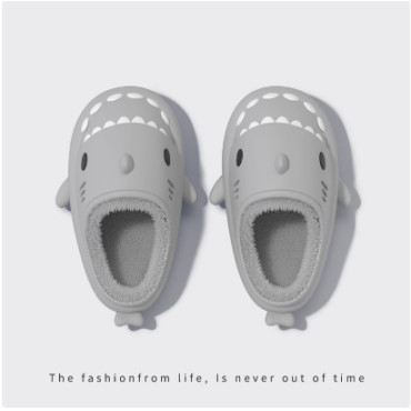 Zapatillas de Algodón con Tiburón Gradiente