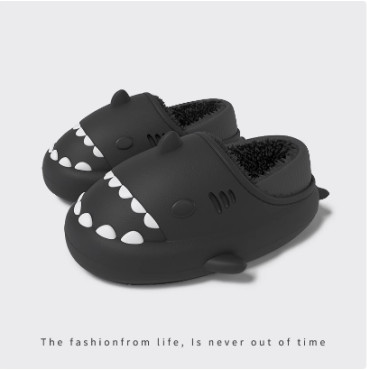 Zapatillas de Algodón con Tiburón Gradiente