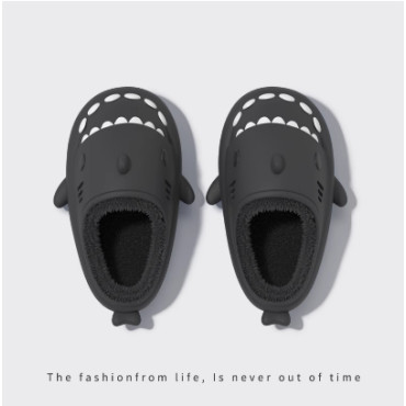 Zapatillas de Algodón con Tiburón Gradiente