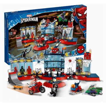 Guarida de Trajes de Spiderman Marvel | Bloques Tipo Lego en Albithinia