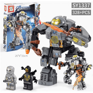 LEGO Armadura Hulkbuster Mark XLIV de Iron Man – Figuras Marvel Exclusivas en albithinia.com