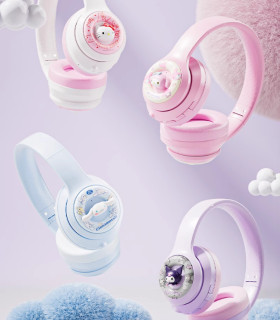 Auriculares Bluetooth Sanrio: Kuromi, Cinnamoroll & Melody - ¡Escucha con Estilo!