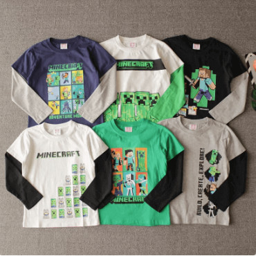 Minecraft: Franelas de algodón para noches de aventura