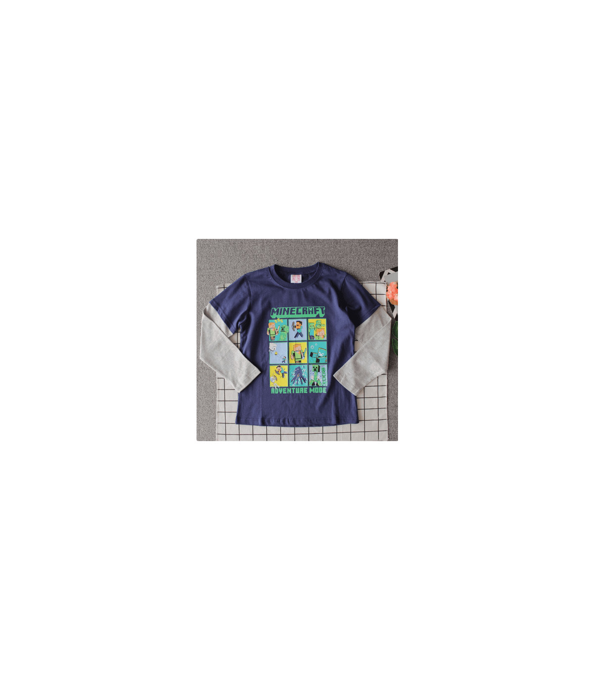 Minecraft: Franelas de algodón para noches de aventura