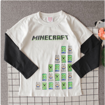 Minecraft: Franelas de algodón para noches de aventura