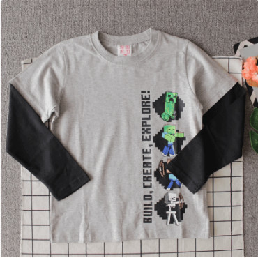 Minecraft: Franelas de algodón para noches de aventura