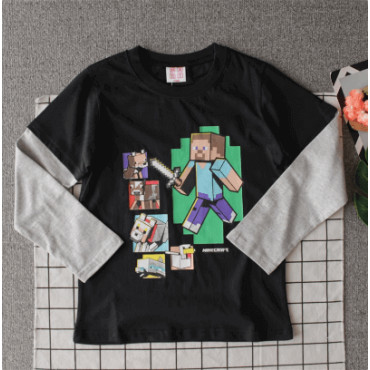 Minecraft: Franelas de algodón para noches de aventura