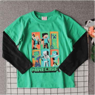 Minecraft: Franelas de algodón para noches de aventura