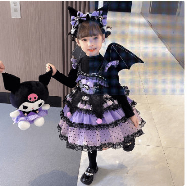 Difraz de Kuromi: Estilo Punk para Pequeñas Reinas