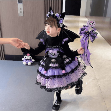 Difraz de Kuromi: Estilo Punk para Pequeñas Reinas