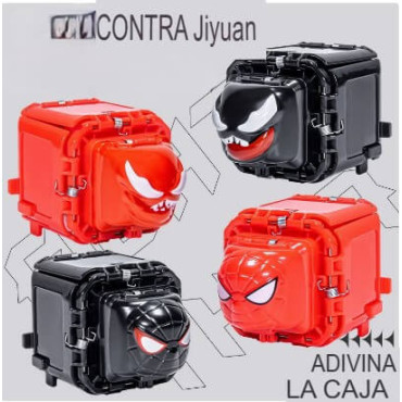 Caja de Sorpresas Spiderman: Piedra, Papel y Tijera