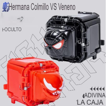 Caja de Sorpresas Spiderman: Piedra, Papel y Tijera