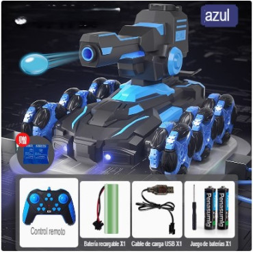 Coche de control remoto - ¡El coche acrobático que dispara agua!