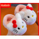 Zapatillas de algodón para niños antideslizantes y alegres de Pikachu, Hello Kitty, Cinnamoroll, Melody y más