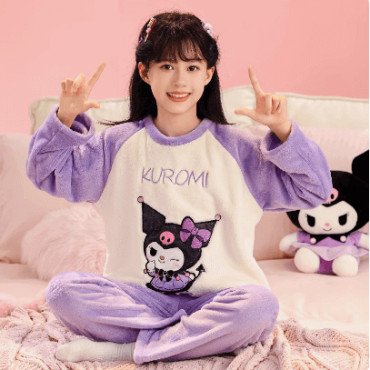 Pijamas Manga Larga Divertidos: Kuromi, Elmo, Pikachu y Amigos