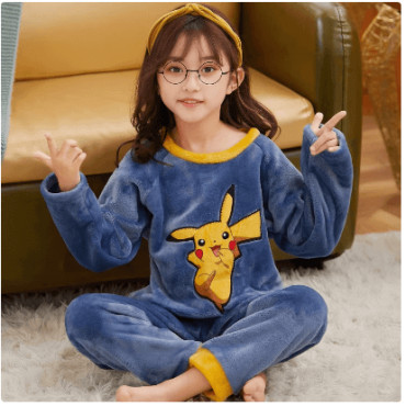 Pijamas Manga Larga Divertidos: Kuromi, Elmo, Pikachu y Amigos