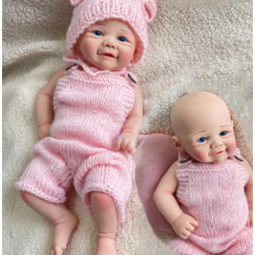 Muñeca Bebé Reborn de 17 Pulgadas: Realismo y Ternura a tu Alcance