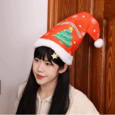 Gorro Navideño con Diseño Festivo