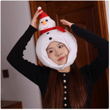 Gorro Navideño con Diseño Festivo