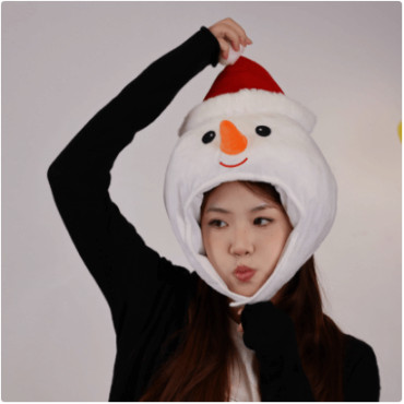 Gorro Navideño con Diseño Festivo