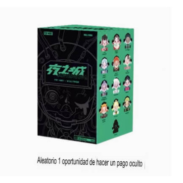 Bubble Mart Night City SP5 Caja Ciega - Muñecos Coleccionables Cyberpunk