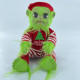 Muñeco Grinch Navideño de Latex y Terciopelo | Coleccionable y Divertido