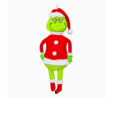 Grinch Navideño de Latex y Terciopelo