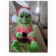 Grinch Navideño de Latex y Terciopelo