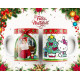 Tazas de Sublimación Navideñas con Personajes Icónicos – Hello Kitty, Mickey Mouse y Más