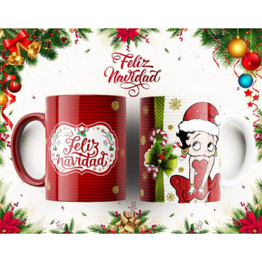 Tazas de Sublimación Navideñas con Personajes Icónicos – Hello Kitty, Mickey Mouse y Más
