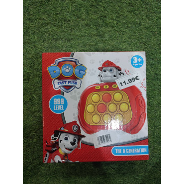 Pop it de paw patrol de marshall