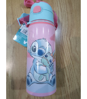 Cantimplora Aluminio Con Asa 600ml Stitch