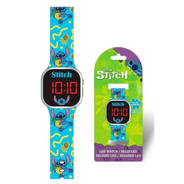 Reloj Digital Infantil de Stitch Disney | Aprende y Diviértete con Albithinia