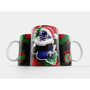 Tazas Navideñas Personalizadas con tus Personajes Favoritos: Groot, R2-D2, Pikachu, Stitch y más