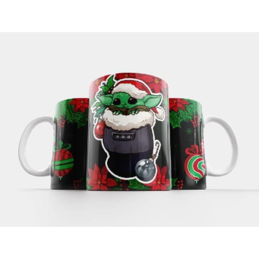 Tazas Navideñas Personalizadas con tus Personajes Favoritos: Groot, R2-D2, Pikachu, Stitch y más