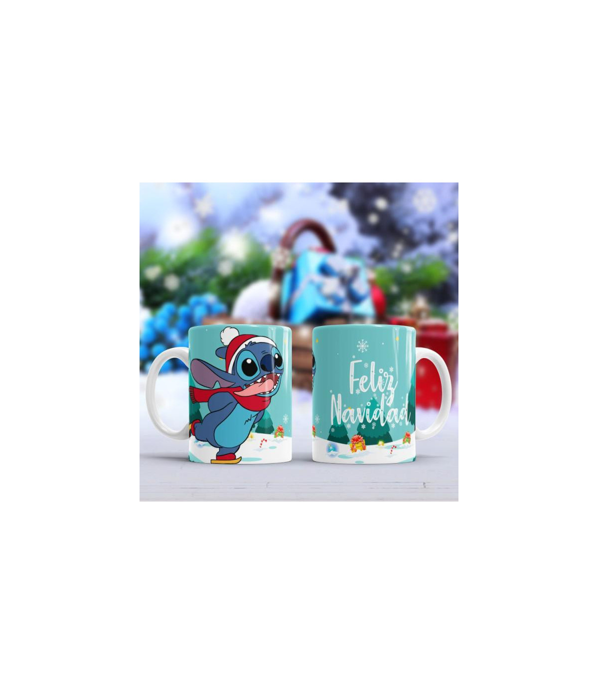 Tazas de Stitch para Navidad: ¡Personalízalas con 12 Modelos Exclusivos!