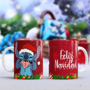 Tazas de Stitch para Navidad: ¡Personalízalas con 12 Modelos Exclusivos!