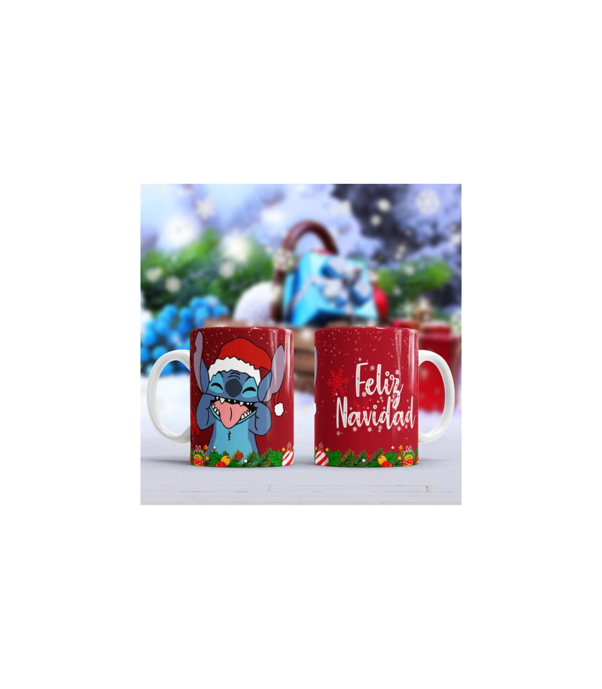 Tazas de Stitch para Navidad: ¡Personalízalas con 12 Modelos Exclusivos!
