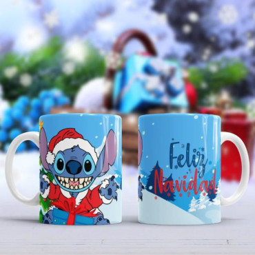Tazas de Stitch para Navidad: ¡Personalízalas con 12 Modelos Exclusivos!
