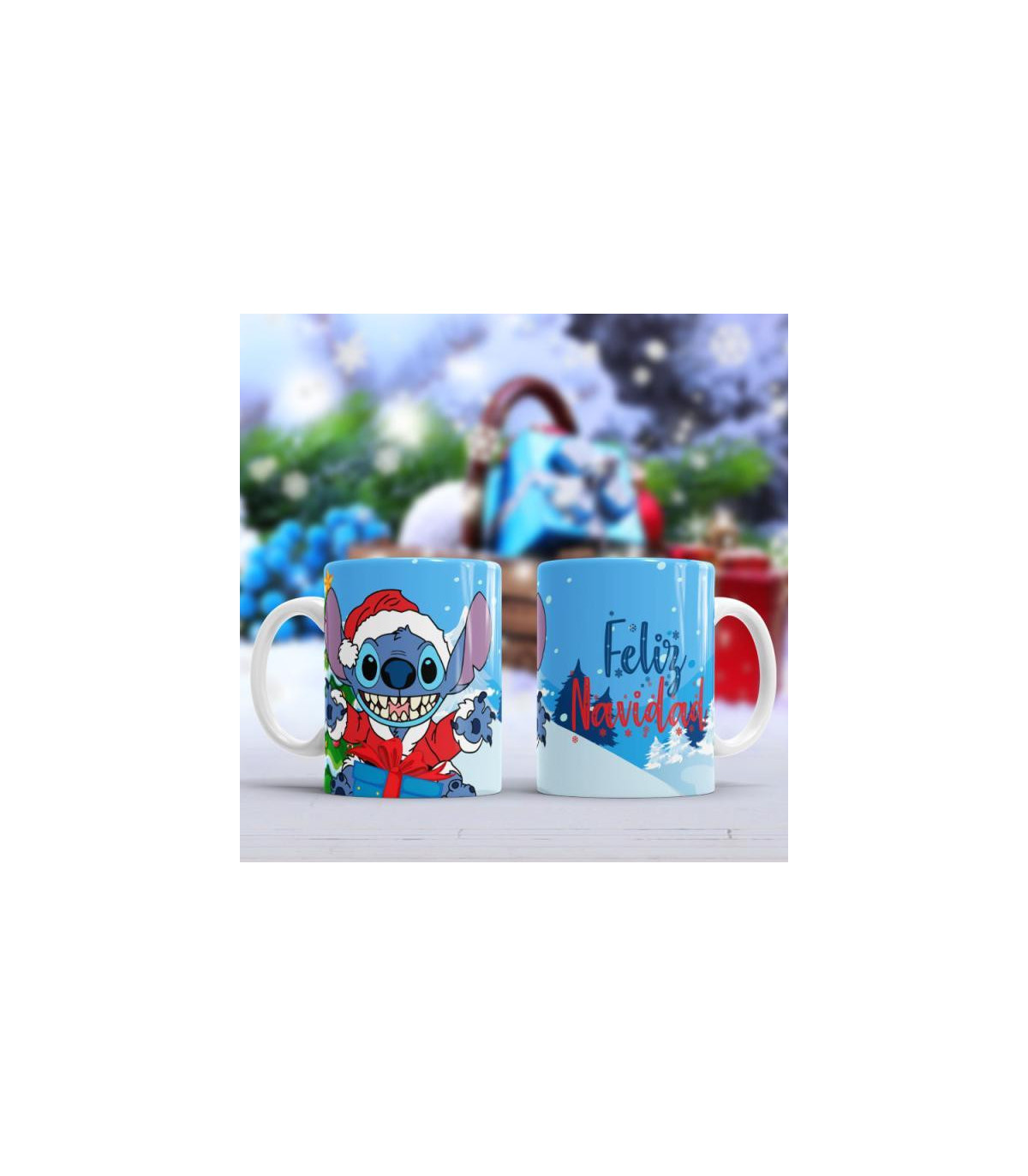 Tazas de Stitch para Navidad: ¡Personalízalas con 12 Modelos Exclusivos!