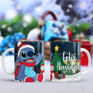 Tazas de Stitch para Navidad: ¡Personalízalas con 12 Modelos Exclusivos!