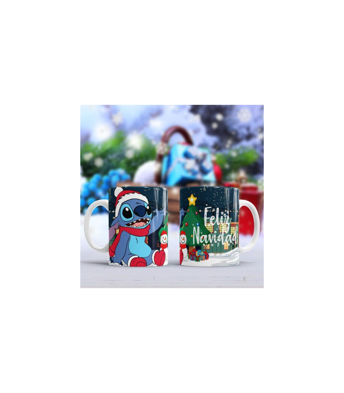 Tazas de Stitch para Navidad: ¡Personalízalas con 12 Modelos Exclusivos!