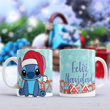 Tazas de Stitch para Navidad: ¡Personalízalas con 12 Modelos Exclusivos!