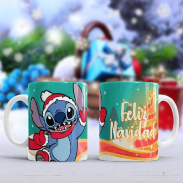 Tazas de Stitch para Navidad: ¡Personalízalas con 12 Modelos Exclusivos!