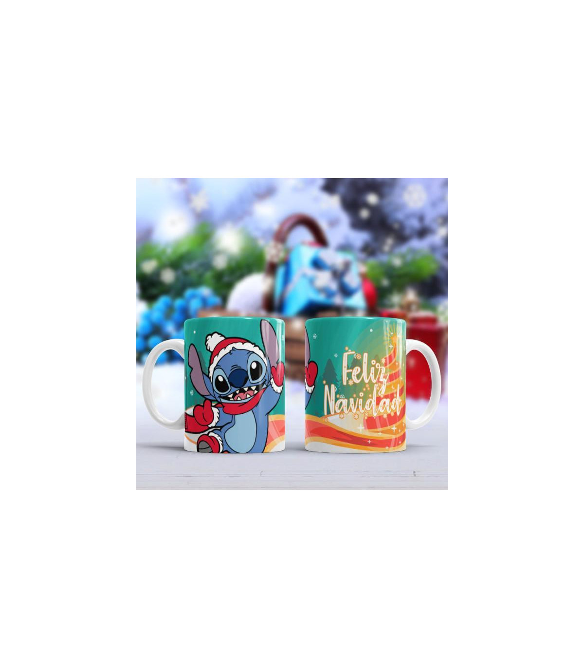 Tazas de Stitch para Navidad: ¡Personalízalas con 12 Modelos Exclusivos!