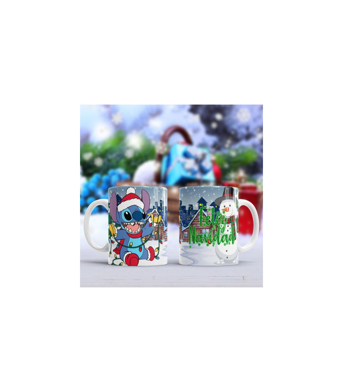 Tazas de Stitch para Navidad: ¡Personalízalas con 12 Modelos Exclusivos!