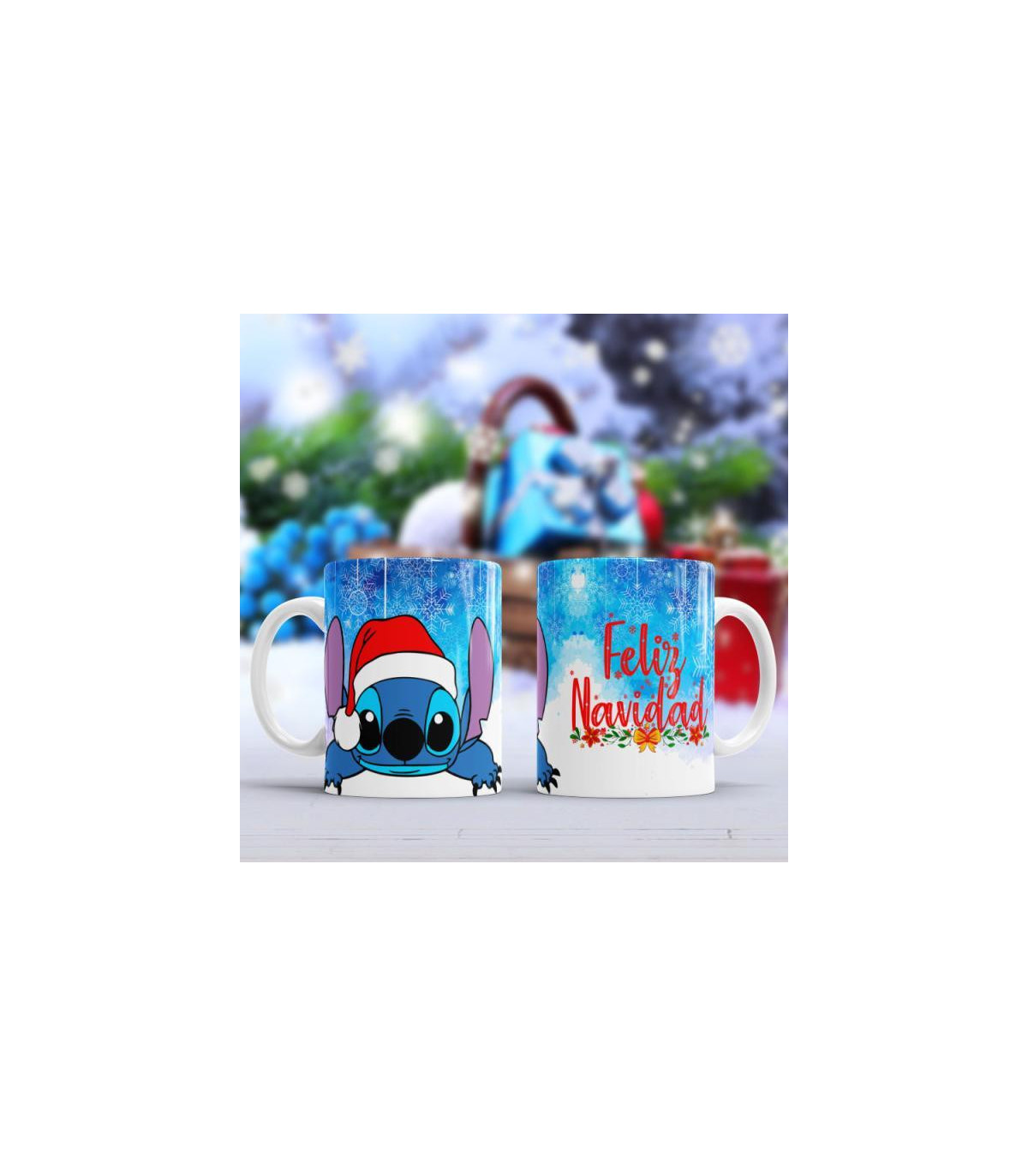 Tazas de Stitch para Navidad: ¡Personalízalas con 12 Modelos Exclusivos!