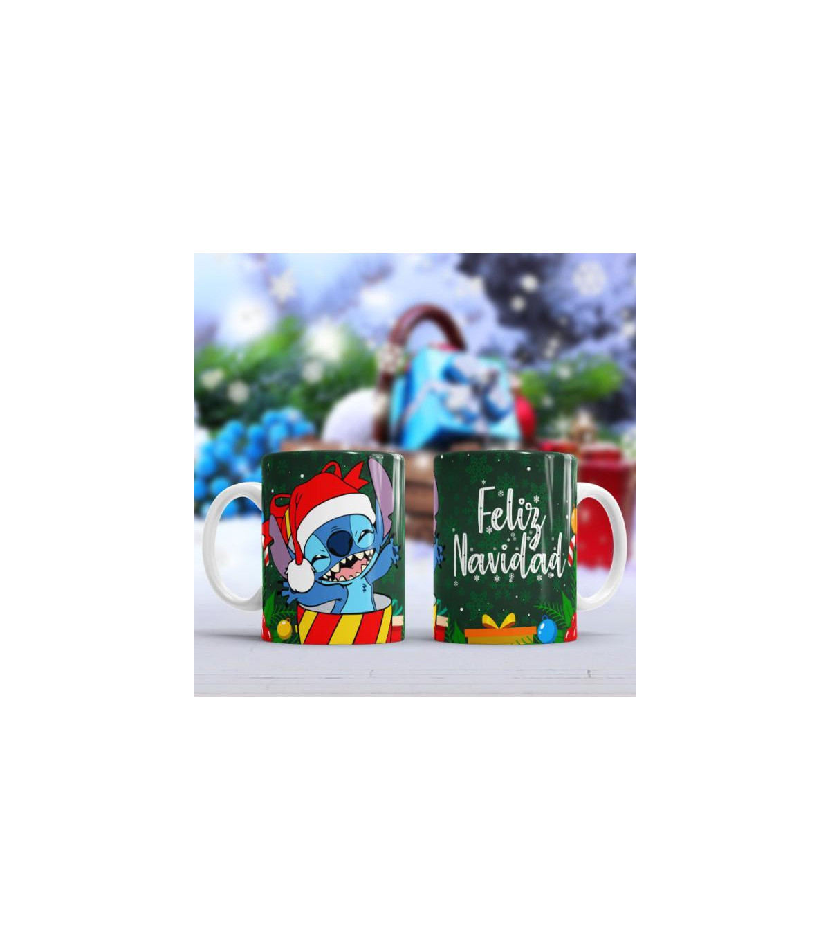 Tazas de Stitch para Navidad: ¡Personalízalas con 12 Modelos Exclusivos!